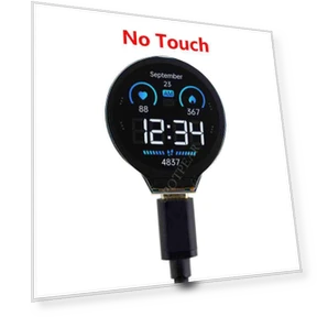 Development Board with Round Touch Screen — Single Board PCs, ElectroCN
