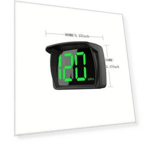 Digital Projection Display HUD — Clock, LSB01
