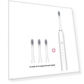 Electric Toothbrush with Timer — Chargers, Light makeup