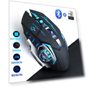 Ergonomic Silent Wireless Mouse — Mouse Pads, Uav parts center