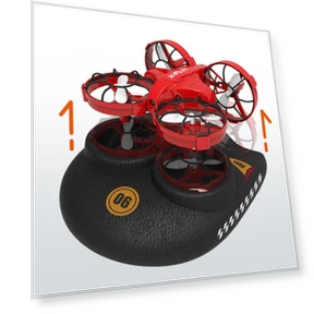 Mini Waterproof Quadcopter Drone — Drones, Fei Xiong