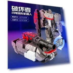 One-Step Deformation Robot Car Toy — Toy Vehicles, Plastic Toys