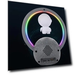 RGB Bluetooth Speaker with Touch Control — Portable Audio, Honor Electronics