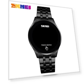 Simple Touch Screen LED Electronic Watch — Wearable Accessories, Skmei