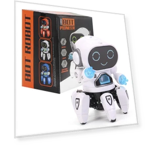 Six-Claw Robot — Interactive Animal Companions, Plastic Toys