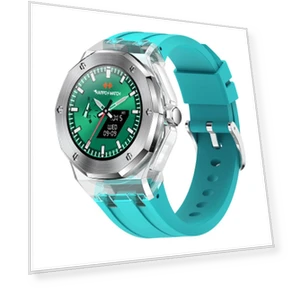 Smart Watch with Transparent Case — Wearable Accessories, Tiktop2