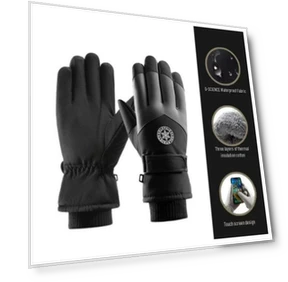 Winter Gloves for Skiing and Biking — Gloves & Mittens, Luna Living