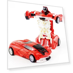 Automatic Transformer Robot with One Key — Interactive Figures & Robots, Bai Fen Bai Toys