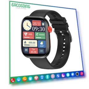 Bluetooth Smart Watch with Health Monitoring — Smartwatches, SACOSDING