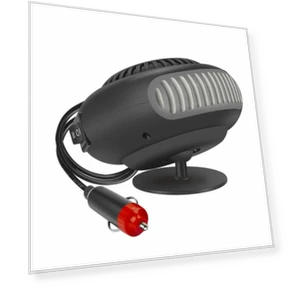 Car Heater with Plug-and-Play Base — Portable Heating Solutions, CAR SHOW