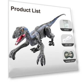 Electric Remote Control Dinosaur Robot Toy — Interactive Figures & Robots, boho berry
