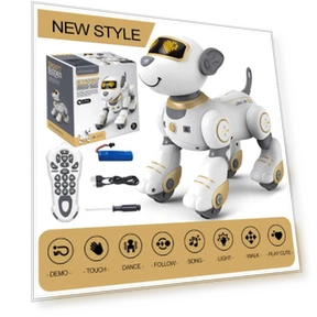 Electronic Smart Pet Robot Dog — Interactive Animal Companions, JJRC
