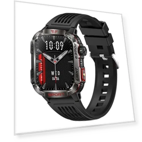 Full Touch Screen Smart Watch — Wearable Accessories, Rainbuvvy
