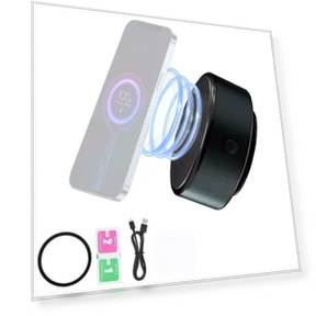 Magnetic Vacuum Car Phone Holder — Dashboard Installation Kits, Auto Launcher