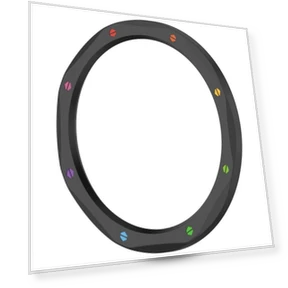 Metal Ring Case with Tempered Glass Film — Smartwatch Protectors, Agood