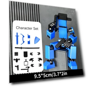 Multi-jointed Movable Transformer Robot — Dolls & Figures, AccessoriesIN