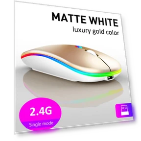 Silent Wireless Mouse for PC — Mice