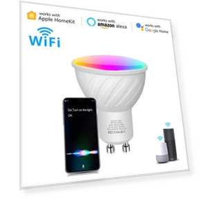 Smart LED Bulbs RGB with Adjustable Brightness — LED, Refreshing Home