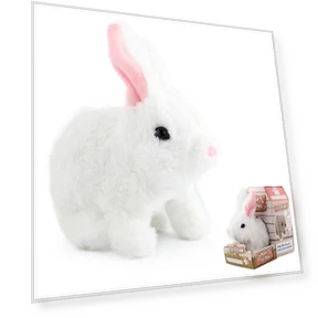 Smart Plush Bunny Toy — Interactive, Long nose