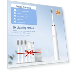 Smart Rechargeable Electric Toothbrush — Ultrasonic, Perfect choice for your home