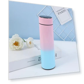 Smart Thermos with Temperature Display — Travel Drinkware, Lminmin
