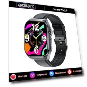 Smart Watch with AMOLED Display — Smartwatches, SACOSDING