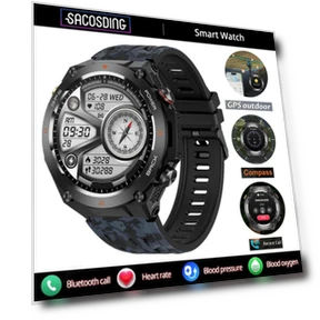Smart Watch with GPS and Compass — Smartwatches, SACOSDING