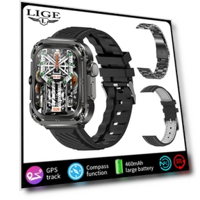 Smart Watch with GPS Tracker — Wearable Accessories, LIGE