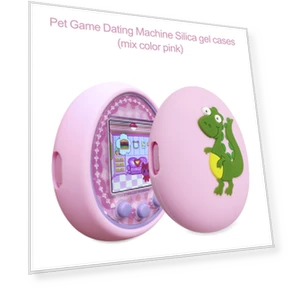 Tamagotchi with Silica Gel Cases — Interactive Animal Companions, biidismart