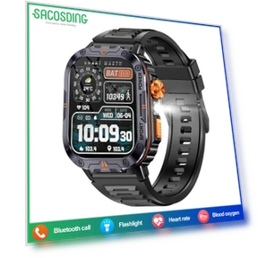 Ultra Large Screen Bluetooth Smart Watch — Smartwatches, SACOSDING
