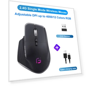 Wireless Mouse — Mouse Pads, KuWFi