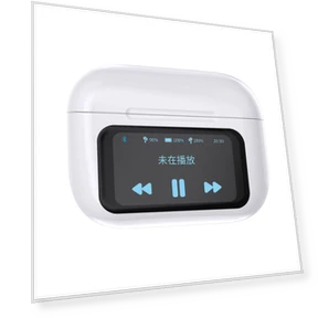 Wireless Smart Headphones with Touch Screen — Over-Ear Headphones, QLY Online