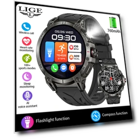 Bluetooth Call Smart Watch — Wearable Accessories, LIGE