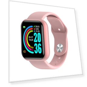 Color Touch Screen Waterproof Bluetooth Smart Fitness Bracelet — Wearable Accessories, Tiktop2