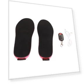 DIY Cuttable Smart Remote Control USB Rechargeable Electric Heated Insoles — Foot Warmers, Vestidos