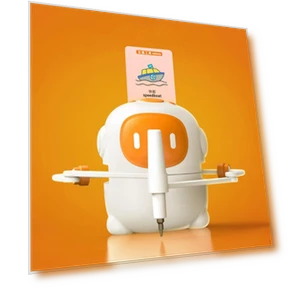Drawing Robot with 252 Learning and Entertainment Cards — Interactive Learning Devices, Topmartbuy