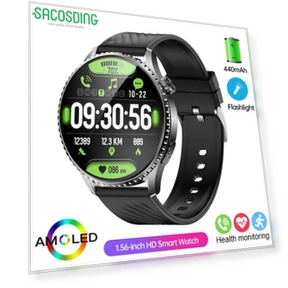 ECG Smart Watch — Wearable Accessories, SACOSDING
