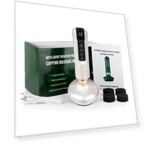 Electric Cupping Massager with Scraper — Massage Equipment, Lntelligent Living Hall