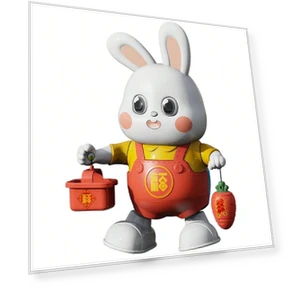 Electric Dancing Bunny Robot — Interactive Learning Devices, Smarrt home