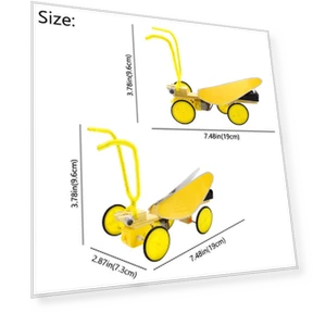 Electric Grasshopper Robot DIY Kit — Construction Kits, QT