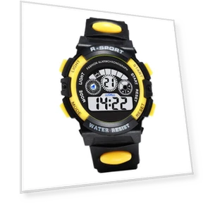 Kids Waterproof Glow-in-the-Dark Sports Watch — Active Timepieces, AI Supermarket