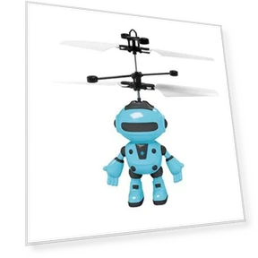 Mini Electric Flying Robot — Interactive Figures & Robots, Happy Gro