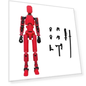 Multi-joint Flexible Robot Model — Figurines, HOMAVA