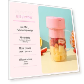 Portable Rechargeable Straw Blender — Stand Blenders, AI Supermarket