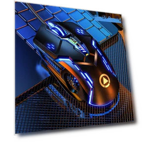 Silent Wired Gaming Mouse with Backlight — Mouse Pads, SwiftNex