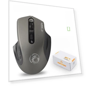 Silent Wireless Gaming Mouse — Mouse Pads, Computer boost