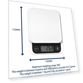 Smart Kitchen Scale — Weight Management Tools, Creative Adorn