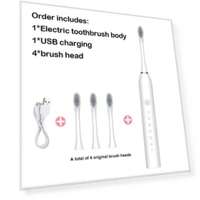 Smart Timing Electric Toothbrush — Electric Toothbrush Heads, Versatile socks