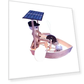 Solar Rowboat Robots — Solar Power, Hong Rose