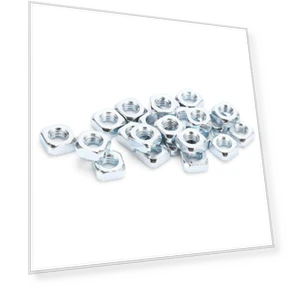 Stainless Steel Square Nut Fastening Robotics Accessories — Hardware Fasteners, Vestidos